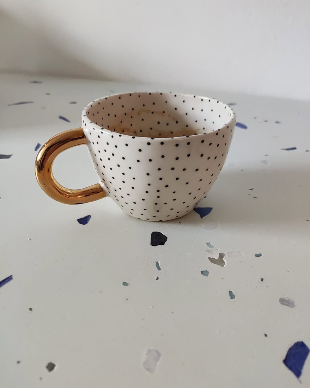 Terrazzo fiberbeton stol